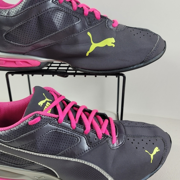 Puma Women'sGray PINK black Sneakers Running - Picture 6 of 11